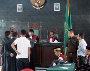 Lima Pembunuh Dafid Dituntut 18 Tahun Penjara