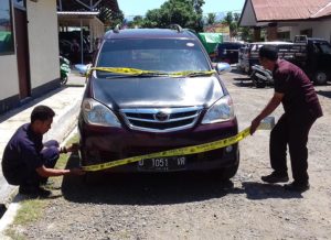 Salah Parkir di Polres Dompu Akan Digembok