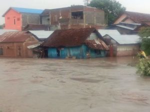 Kota Dompu Diterjang Banjir