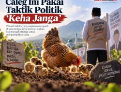 Caleg Ini Pake Taktik Politik ‘Keha Janga’