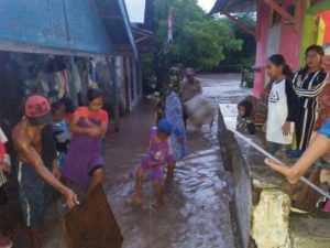 Sungai Rababaka Meluap, Genangi Perkampungan Warga