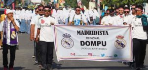 Madridista Dompu Curi Perhatian