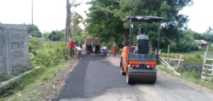 Ruas Jalan Rasanggaro Selaparang Tuntas Diaspal