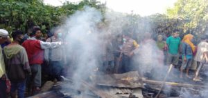Gubuk Terbakar Bocah Tujuh Tahun Terpanggang