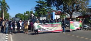 Tolak RUU HIP, Ormas Islam di Dompu Turun Demo