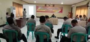 Menuju Kampung Sehat, Kapolres Dompu Pimpin Rapat Koordinasi