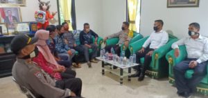 Jelang Pilkada, Kapolres Dompu Kembali Sambangi KPU