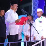 Bupati Dompu Saat membuka secara resmi MTQ