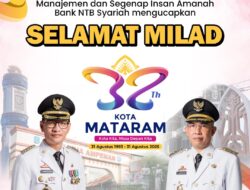 Iklan Bank NTB Syariah, HUT Kota Mataram