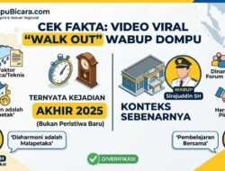 CEK FAKTA: Video “Walk Out” Wakil Bupati Dompu Ternyata Peristiwa Akhir 2025