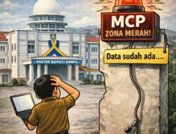 Dompu Zona Merah MCP KPK, Masalah Sistem atau Sekadar Alasan Teknis?