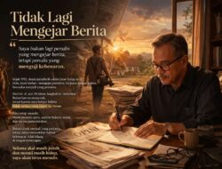 Jelang Tua, Tidak Lagi Mengejar Berita