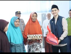 Kolaborasi dengan STM, PWI Dompu Santuni Anak Yatim dan Kaum Dhuafa