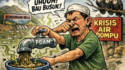 IPA PDAM Woja Menggunakan Air Baku Bendungan Mila Kotor dan Berbau