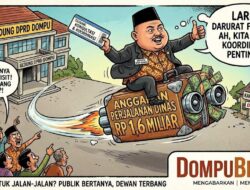Anggaran Perjalanan Dinas DPRD Dompu Rp 1,6 Miliar, Apakah Efesien?