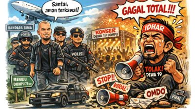 “DUTA TOLAK” TAK BERDAYA, ANCAMAN DI BANDARA HANYA JADI OMDO