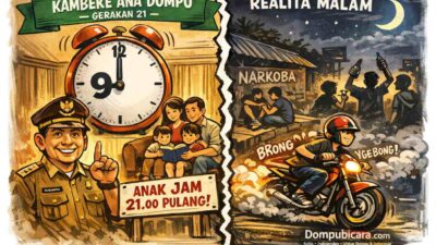 Jam 9 Malam untuk Anak Dompu, Solusi Nyata atau Sekadar Simbol Kebijakan?