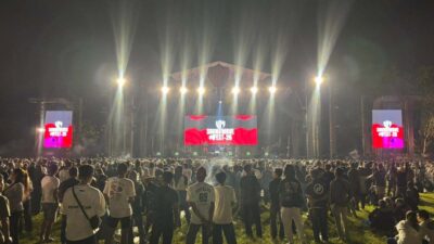 LAUTAN MANUSIA DI GOR GINTE! Dewa 19 & NDX AKA Sukses Hipnotis Dompu