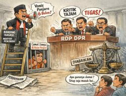 Perdamaian Dihukum, Jaksa Menggugat, RDP DPR Ramai, Keadilan Tetap Sepi