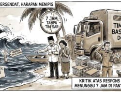 Warga Asal Majalengka Hilang Terseret Arus Pantai Lakey, Respon Tim SAR Dikritik Lambat