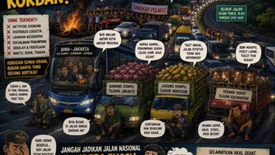 Ketika Jalan Nasional Menjadi Sandera Kemarahan