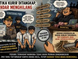 Ketika Kurir Ditangkap, Bandar Menghilang