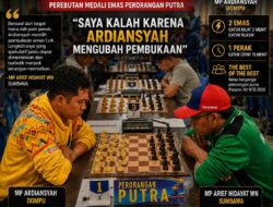 Arief Hidayat : Saya Kalah karena Ardiansyah Mengubah Pembukaan