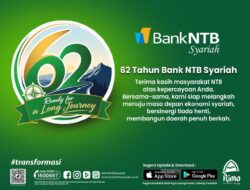 Selamat HUT Bank NTB Syariah ke 62 Tahun 2026