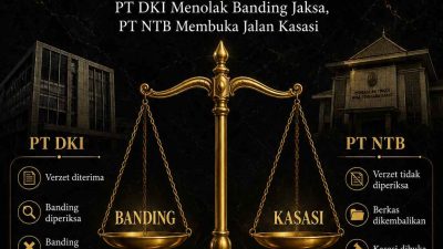 Putusan Bebas Tak Bisa Dibanding, Mengapa PT NTB Membuka Jalan Kasasi?