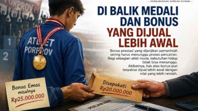 Kesulitan uang peraih medali jual bonus