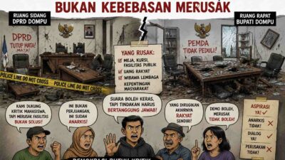 Ketika Demo Kehilangan Arah, Dompu Tak Butuh Anarki