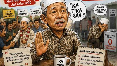 Dua Aji kecewa