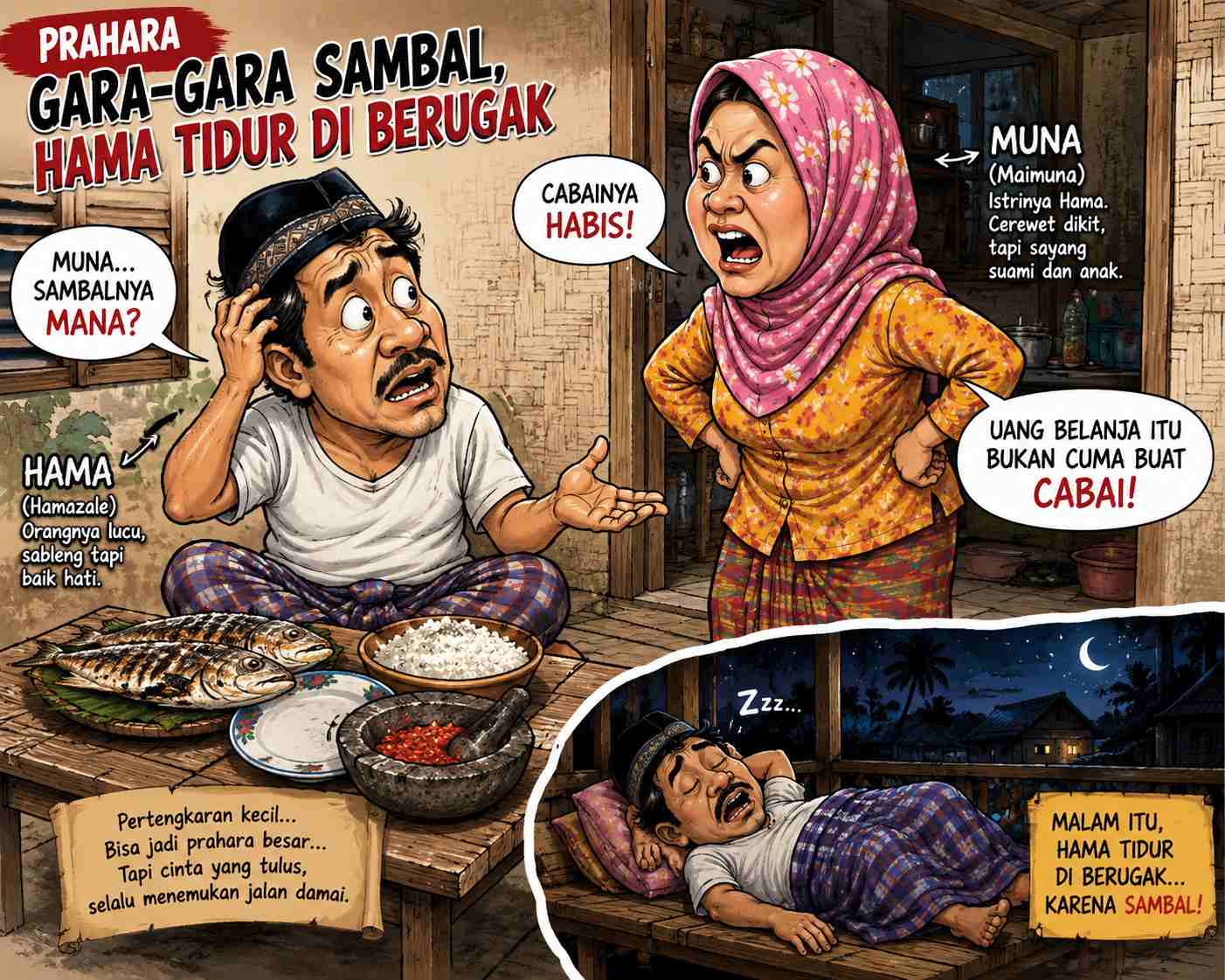 Prahara Ikan dan Sambal