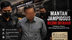 Febrie Ardiansyah Akhirnya di tahan