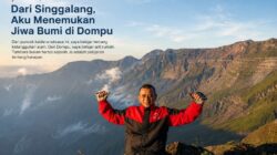 Bibir Kaldera Gunung Tambora