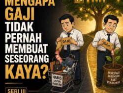 KOLOM PEMIKIRAN : Mengapa Gaji Tidak Pernah Membuat Seseorang Kaya?(3)