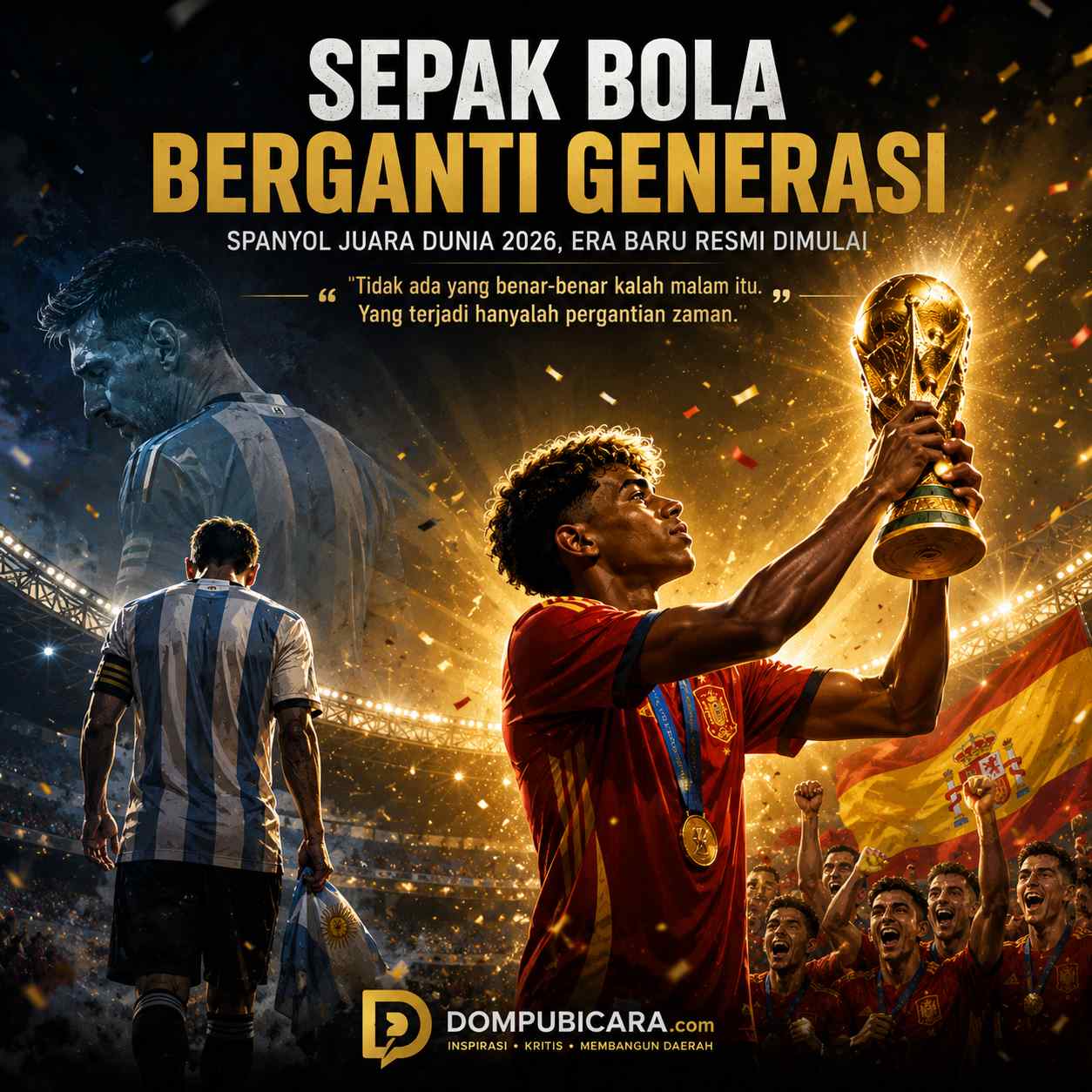 Spanyol menang atas Argentina