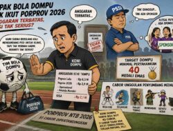 Tim Sepak Bola Dompu Absen di Porprov NTB 2026