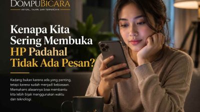Kenapa Kita Sering Membuka HP Padahal Tidak Ada Pesan?