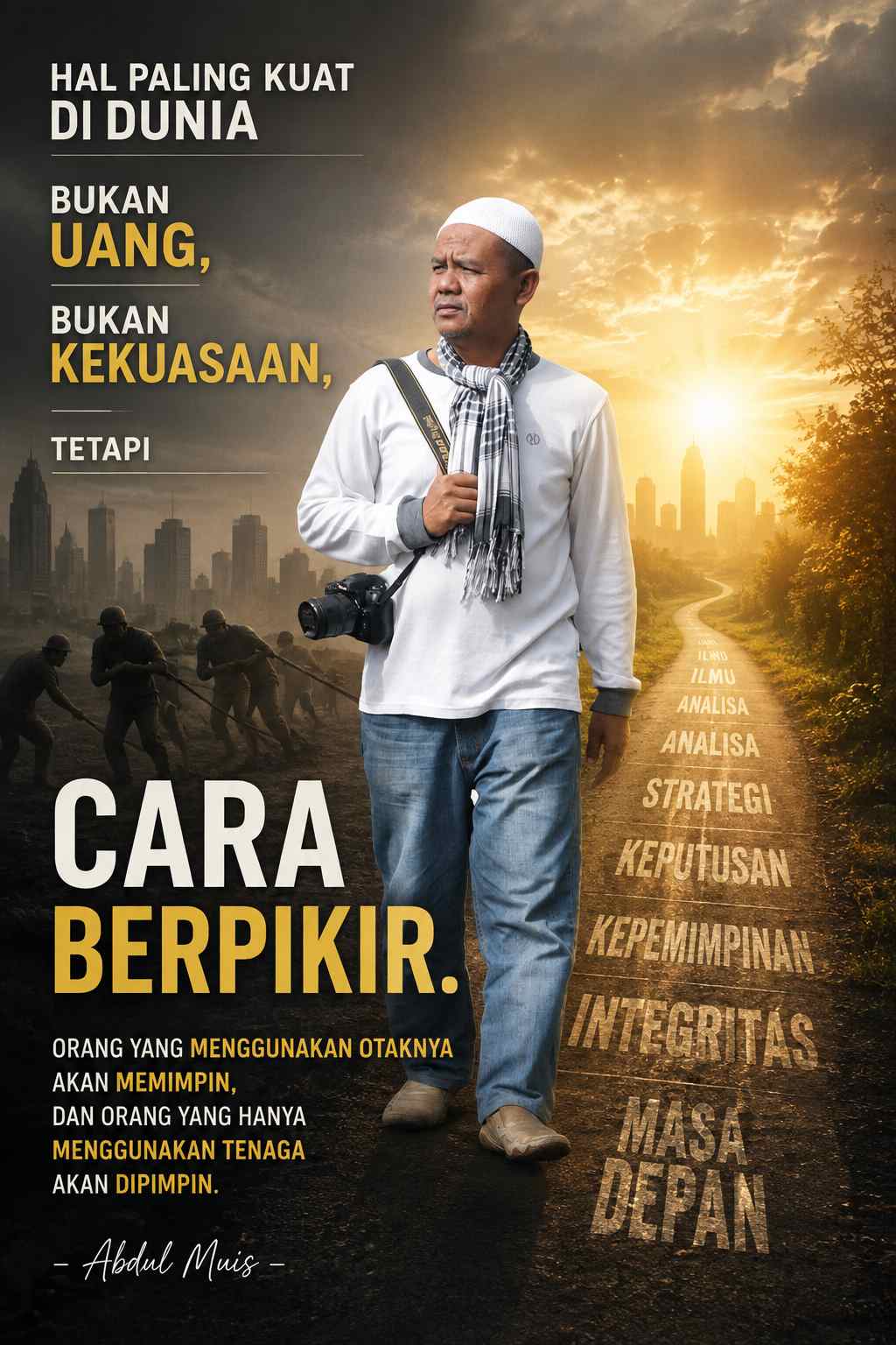 Visual cara berpikir Abdul Muis