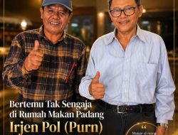 Bertemu Tak Sengaja dengan Irjen Pol (Purn) Aryanto Sutadi, Kesederhanaan Seorang Mantan Jenderal