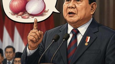 Presiden salah ucap