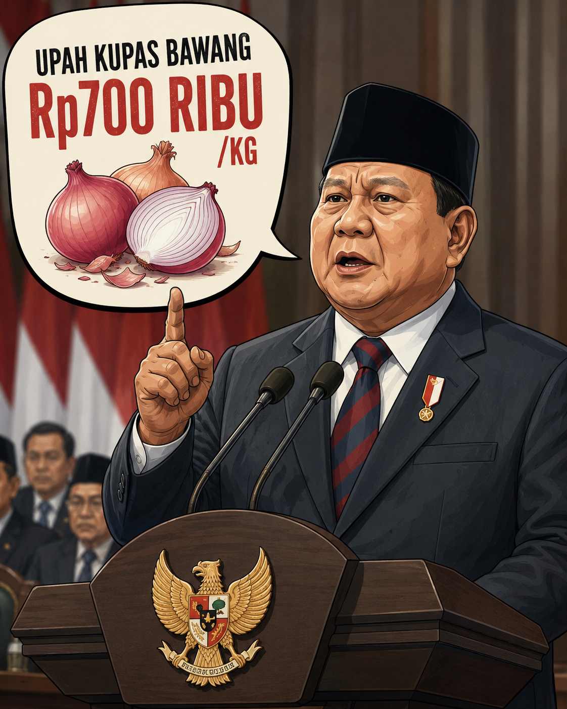 Presiden salah ucap