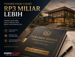 Dompu: Tender Food Court Rp3 Miliar Lebih Diminta Dilaksanakan Sesuai Aturan
