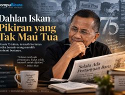 Dahlan Iskan dan Pikiran yang Tak Mau Tua