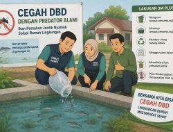 Dinkes Dompu Siapkan Pengendalian DBD dengan Predator Alami