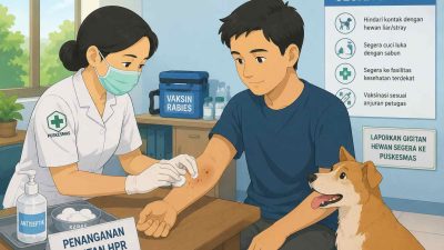 488 Kasus Gigitan HPR Ditangani, Dinkes Dompu Pastikan Layanan Rabies Siaga