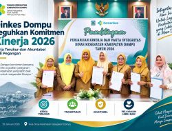 Dinkes Dompu Teguhkan Komitmen Kinerja 2026, Kerja Terukur dan Akuntabel Jadi Pegangan